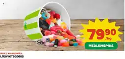 Coop MAX 3 KG/HUSHÅLL. LÖSVIKTSGODIS erbjuda