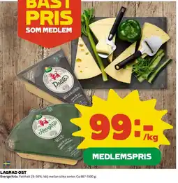 Coop LAGRAD OST erbjuda