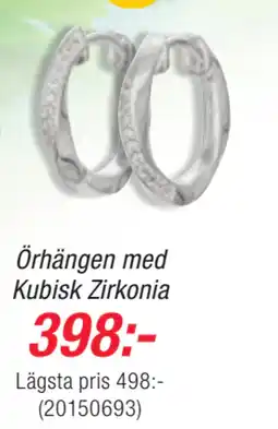 Guldfynd Örhängen med Kubisk Zirkonia erbjuda