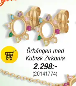 Guldfynd Örhängen med Kubisk Zirkonia erbjuda
