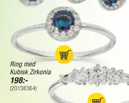 Guldfynd Ring med Kubisk Zirkonia erbjuda