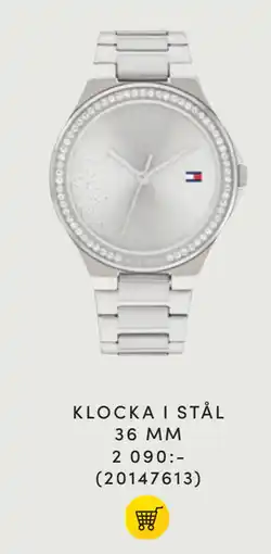 Guldfynd KLOCKA I STÅL 36 MM erbjuda