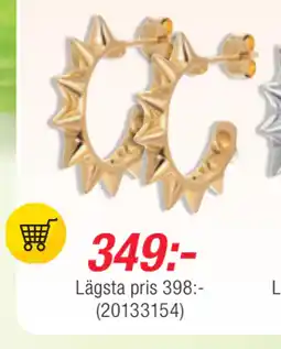 Guldfynd Örhängen i äkta silver erbjuda