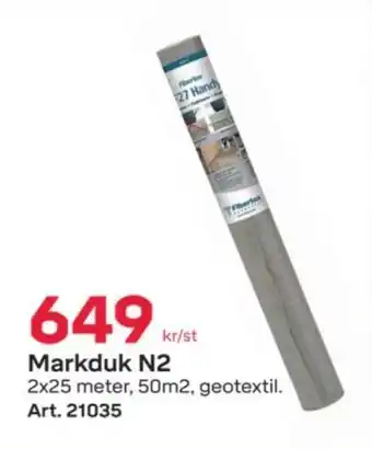 Byggmax Markduk N2 erbjuda