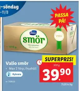 Lidl Valio smör erbjuda