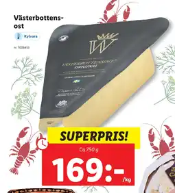 Lidl Västerbottensost erbjuda