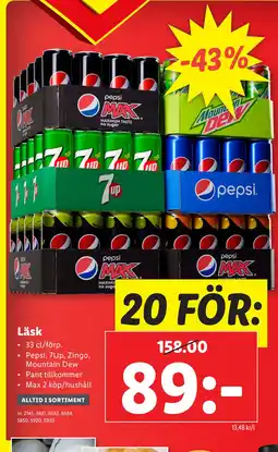 Lidl Läsk erbjuda