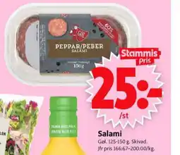 ICA Supermarket Gøl salami erbjuda