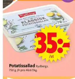 ICA Supermarket Rydbergs potatissallad erbjuda