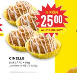 Willys Dafgårds butiksbakat kaffebröd erbjuda