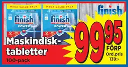 Supergrossen Maskindisktabletter erbjuda
