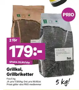 City Gross Grillkol, Grillbriketter erbjuda