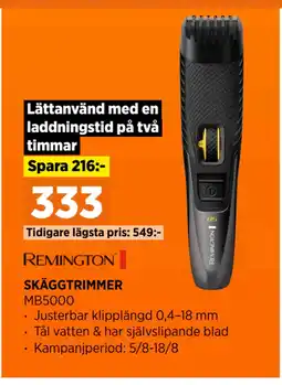 Power SKÄGGTRIMMER erbjuda