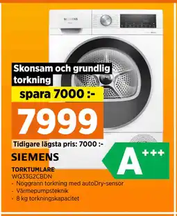 Power TORKTUMLARE erbjuda