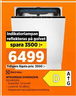 Power INTEGRERAD DISKMASKIN erbjuda