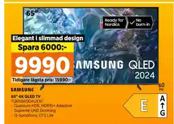 Power 65 4K QLED TV erbjuda