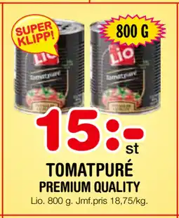Nya Pulsen TOMATPURÉ erbjuda