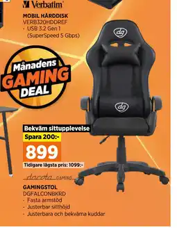 Power GAMINGSTOL erbjuda