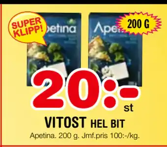 Nya Pulsen VITOST erbjuda