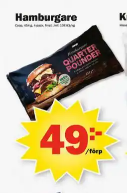 Pekås Hamburgare erbjuda