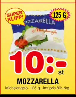 Nya Pulsen MOZZARELLA erbjuda