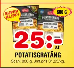 Nya Pulsen POTATISGRATÄNG erbjuda