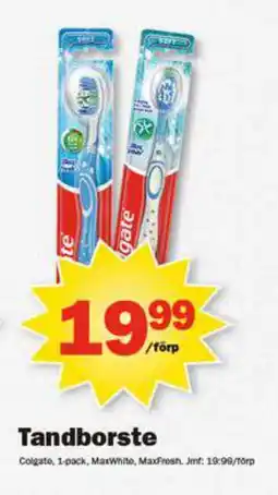 Pekås Tandborste erbjuda