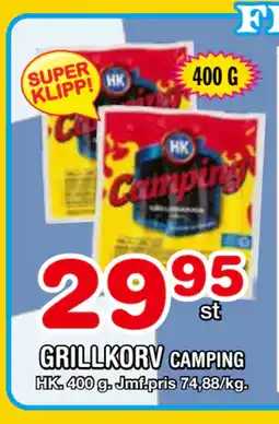 Nya Pulsen GRILLKORV erbjuda