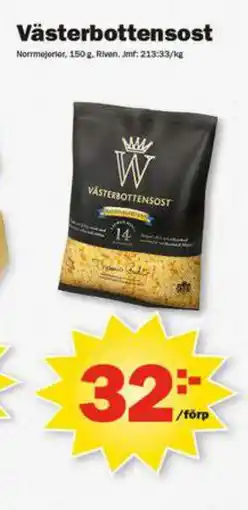 Pekås Västerbottensost erbjuda