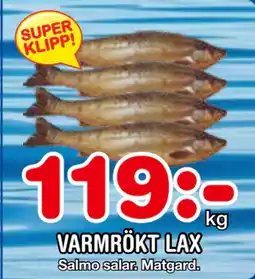Nya Pulsen VARMRÖKT LAX erbjuda