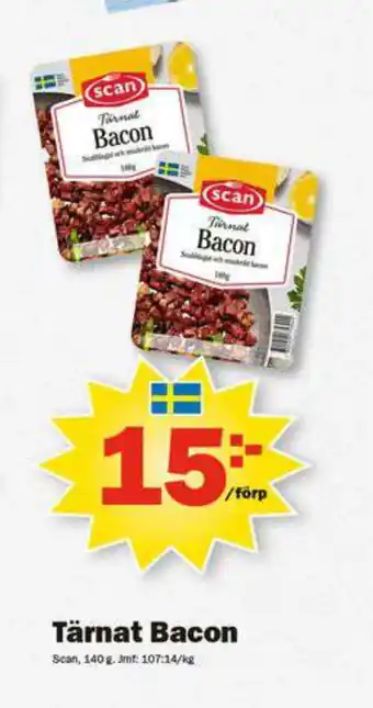 Pekås Tärnat Bacon erbjuda