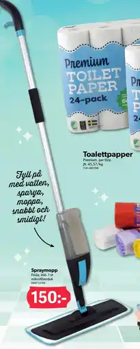 DollarStore Spraymopp erbjuda