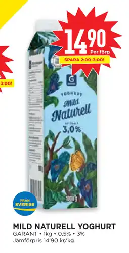 Willys Hemma MILD NATURELL YOGHURT erbjuda