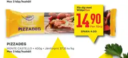 Willys PIZZADEG erbjuda