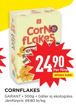 Willys CORNFLAKES erbjuda