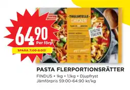 Willys PASTA FLERPORTIONSRÄTTER erbjuda