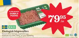 Hemköp Ekologisk högrevsfärs erbjuda