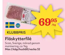 Hemköp Fläskytterfilé erbjuda