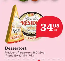 Hemköp Dessertost erbjuda
