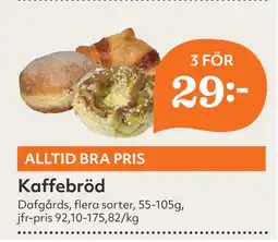 Hemköp Kaffebröd erbjuda