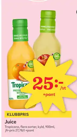 Hemköp Juice erbjuda