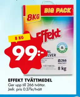 ÖoB EFFEKT TVÄTTMEDEL erbjuda