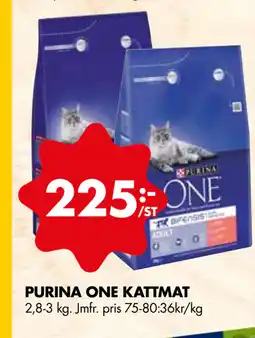 ÖoB PURINA ONE KATTMAT erbjuda
