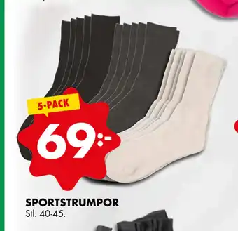 ÖoB SPORTSTRUMPOR erbjuda