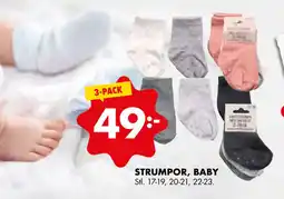 ÖoB STRUMPOR, BABY erbjuda