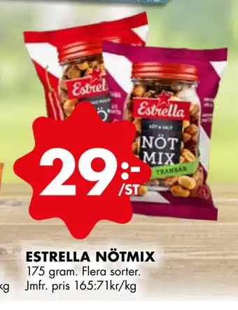 ÖoB ESTRELLA NÖTMIX erbjuda