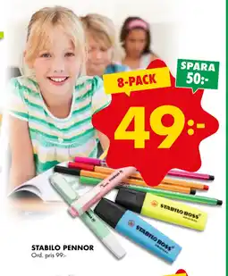 ÖoB STABILO PENNOR erbjuda