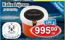 T-jarlen Kalix Löjrom erbjuda
