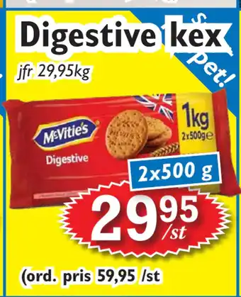 T-jarlen Digestive kex erbjuda