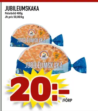 Nelins JUBILEUMSKAKA erbjuda